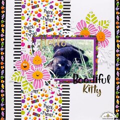 Hello bootiful kitty - Doodlebug design DT