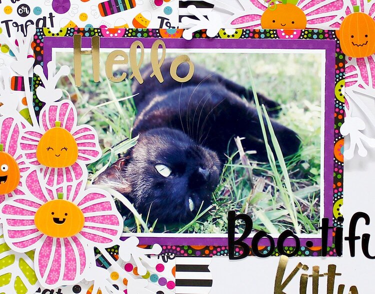 Hello bootiful kitty - Doodlebug design DT