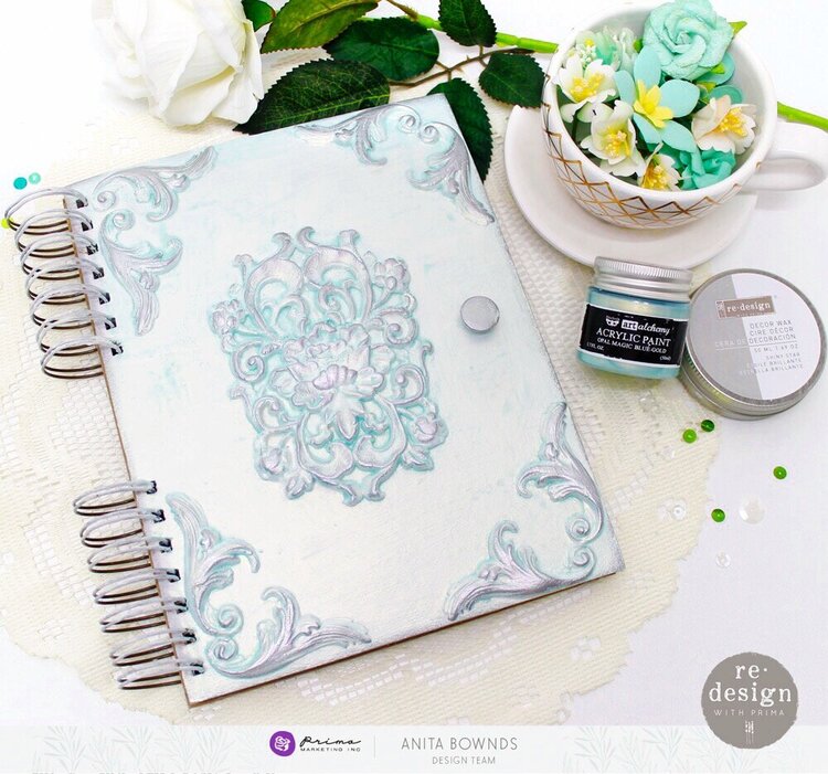 Altered notebook *Prima marketing DT*