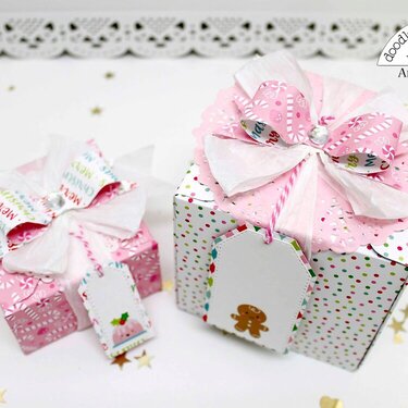Gift boxes- Doodlebug design DT