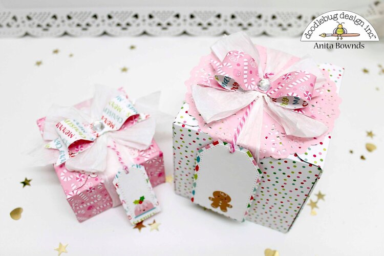 Gift boxes- Doodlebug design DT