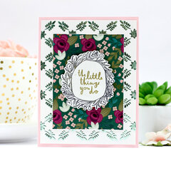 The little things you do card