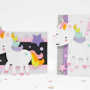 Unicorn birthday card