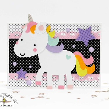 Unicorn birthday card