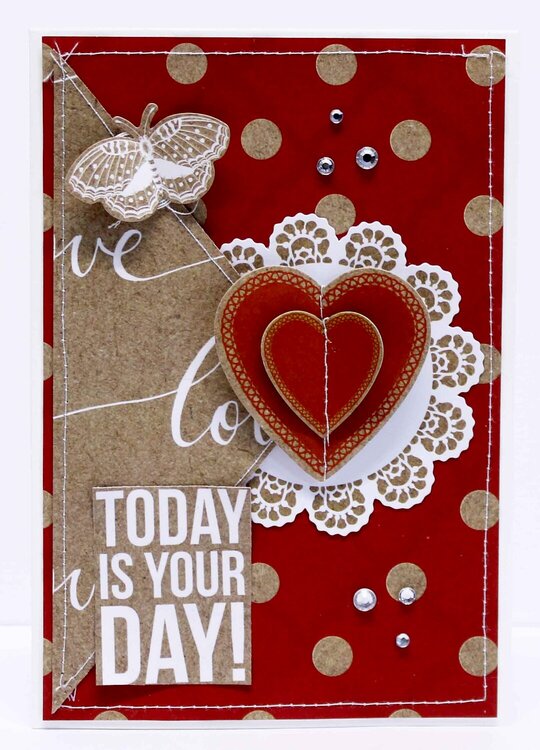 today is your day - Mix &amp; Match -DT card #kaisercraft