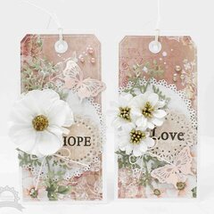 Love and hope tags |Couture Creations DT