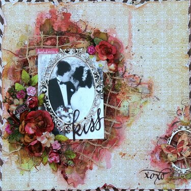 Sealed With a Kiss~Scraps of Elagance~