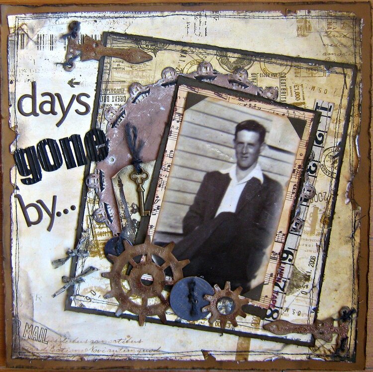 Days gone by...~Paper Niche October Kit~~