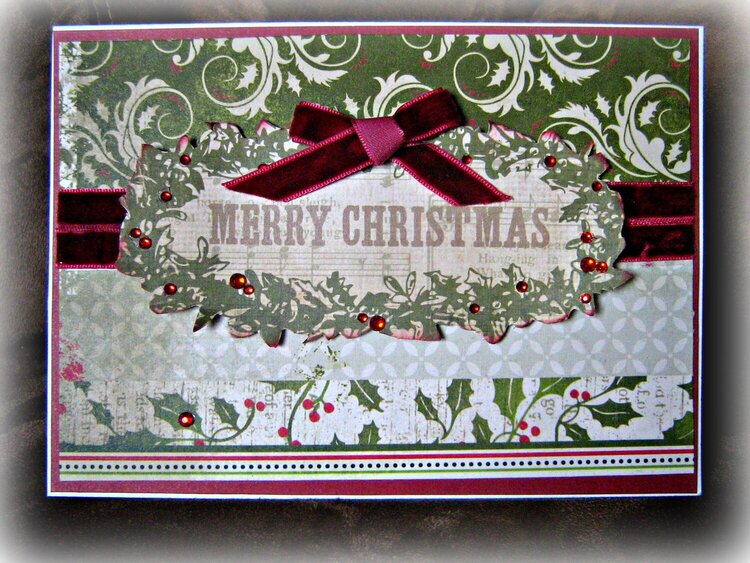 Merry Christmas~~Paper Niche December Kit~~