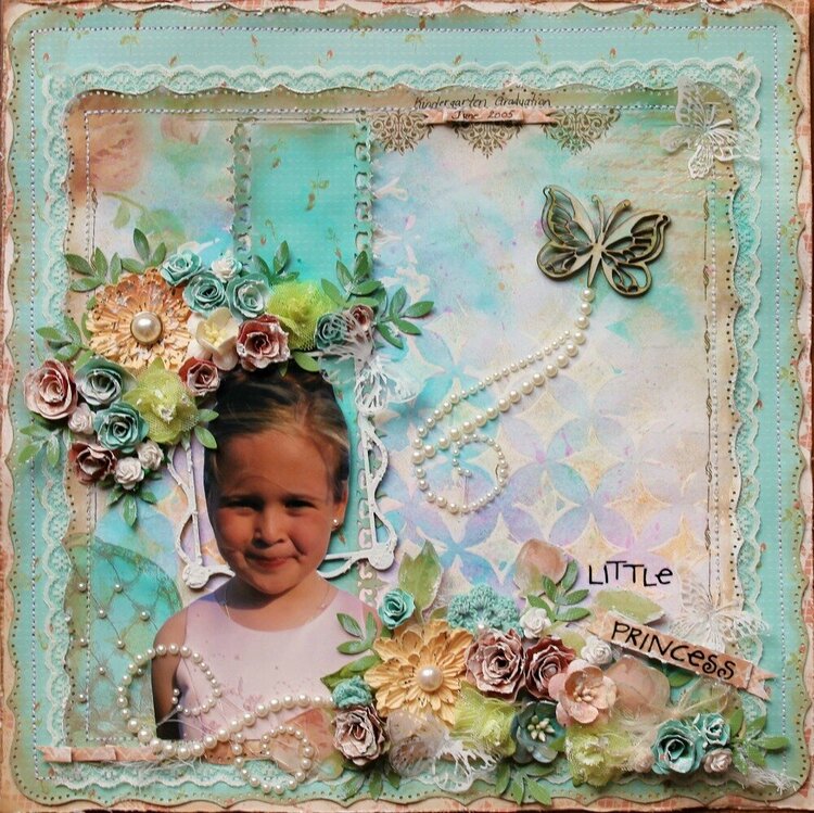 Little Princess~~ScrapThat! August Kit and FWAB~~