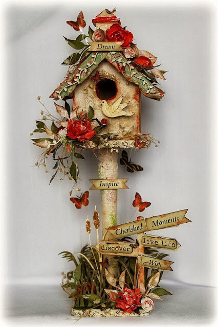 Altered Birdhouse ~~Scrapmatts~~