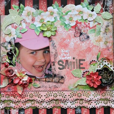 Love That Sweet Smile~~ScrapThat! March kit~~
