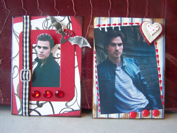 Vampire Hotties ATC Swap