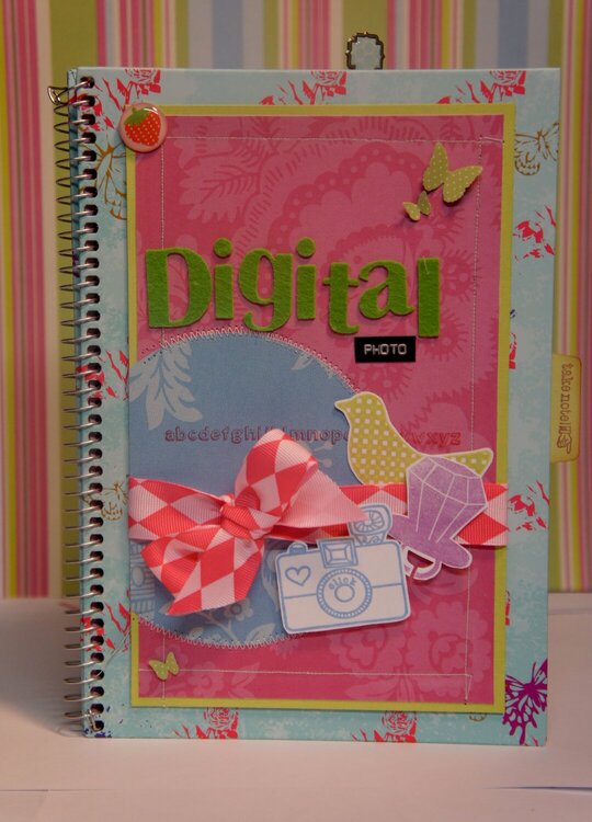 Digital Photo Altered Notebook