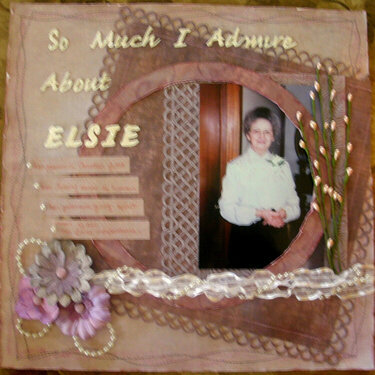 so much I admire about Elsie