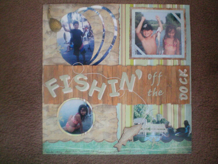 Fishin&#039; off the dock