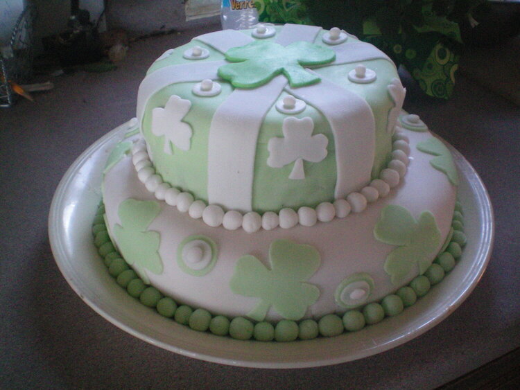 St Paddy&#039;s Day birthday cake