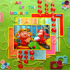 Year of the Monkey-for NSD Rainbow Challenge