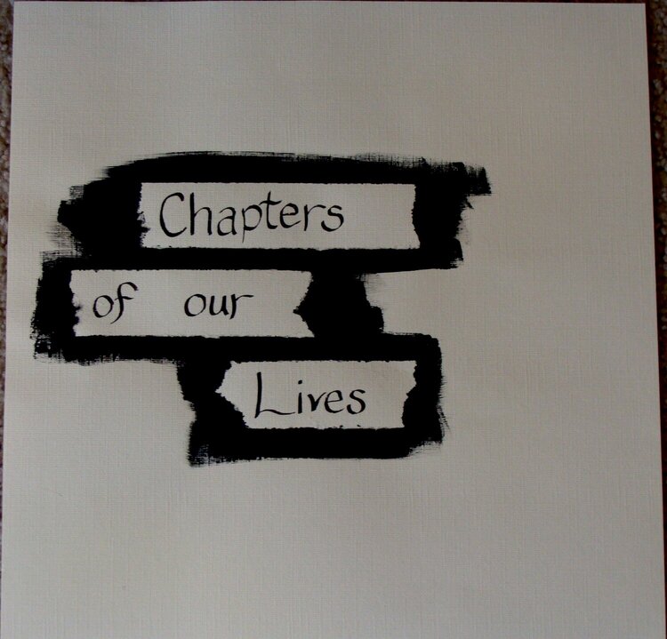 Chapters of our Lives