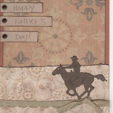 Pony Express Father&#039;s Day card