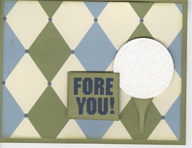 Fore You! card