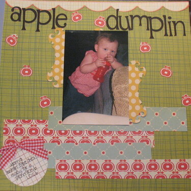 apple dumplin