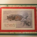 Wolf Christmas card