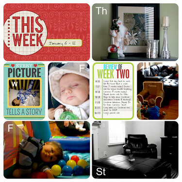 Project Life 2014 (Week 2, Page 2): RSV