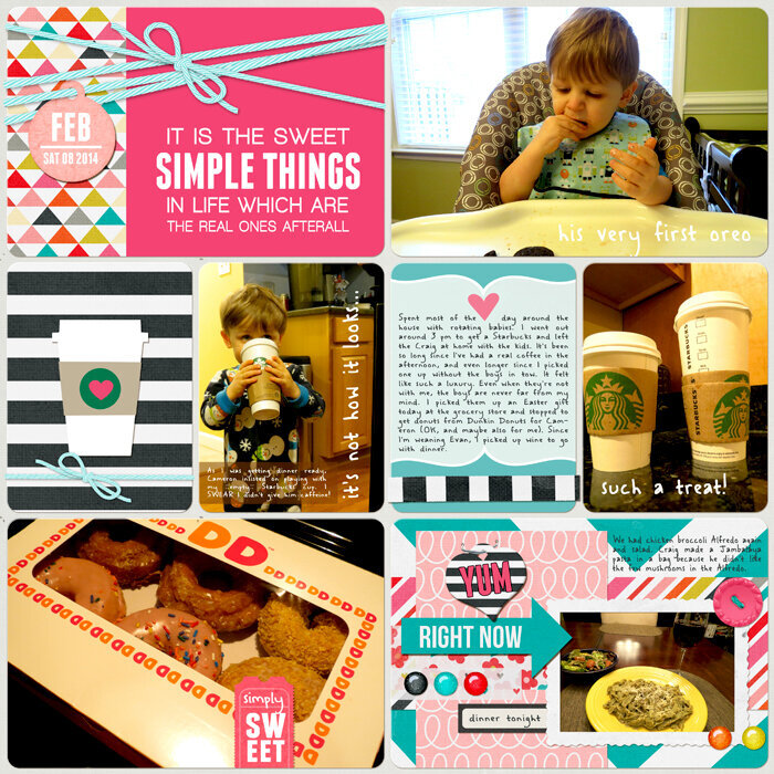 Project Life 2014 (Week 6, Day 6): Simple Things