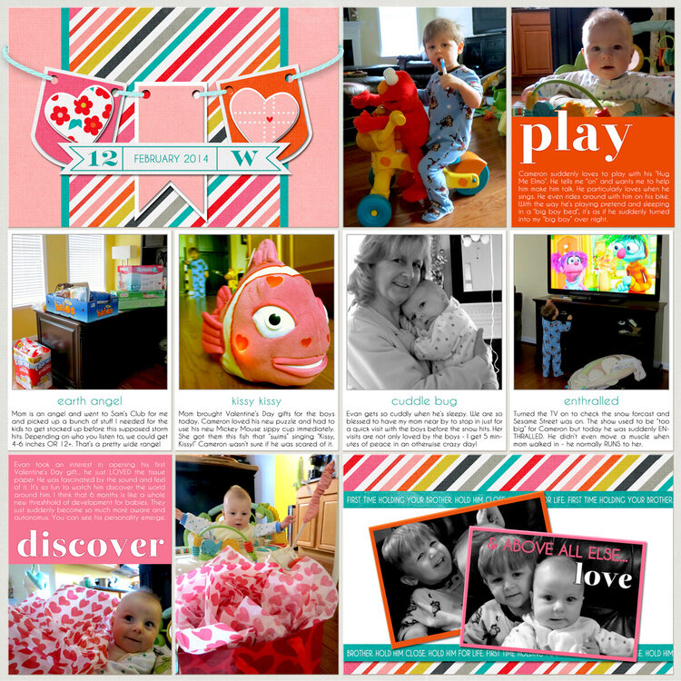 Project Life 2014 (Week 7, Day 3): Play. Discover. Love.