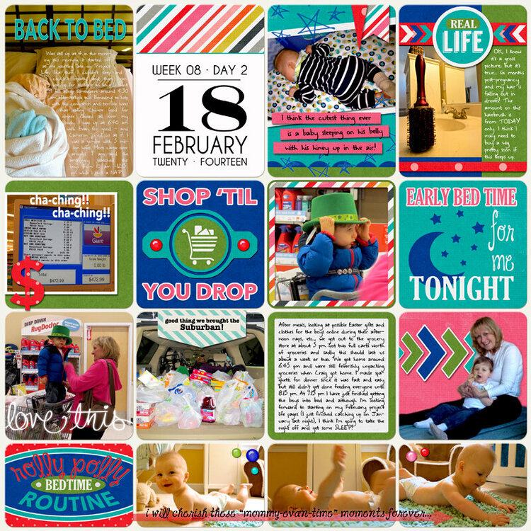 Project Life 2014 (Week 8, Day 2): Shop &#039;Til You Drop