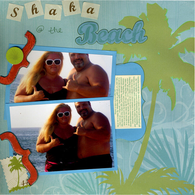 Shaka at the Beach
