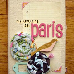 Snapshots of Paris Mini Album *cover*