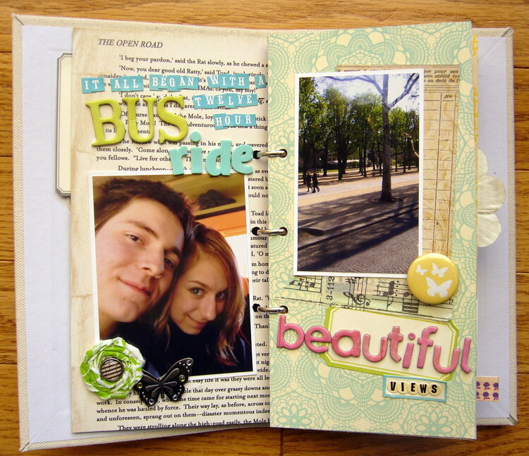 Snapshots of Paris Mini Album *page 2 &amp; 3*