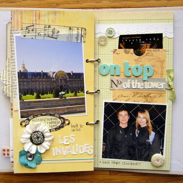 Snapshots of Paris Mini Album *page 10 &amp; 11*