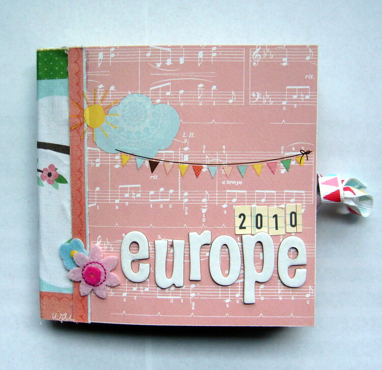 Europe Mini Album - Front Cover *Dear Lizzy Spring*