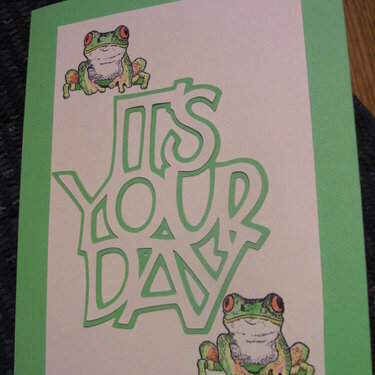 froggy, it&#039;s your day