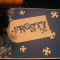 Frosty Christmas Card