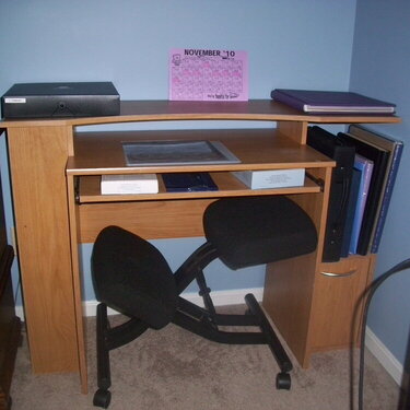 Scrap Area:  Desk