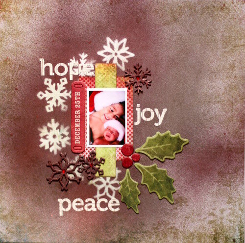 Hope Joy Peace **My Scrapbook Nook**