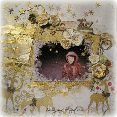 TRULY HAPPY ~Scraps of Elegance~ Mistletoe Memories December 2013