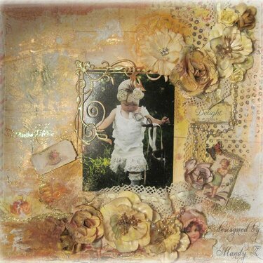 DELIGHT ~Scraps of Elegance~ Simply Shabby Chic September Kit