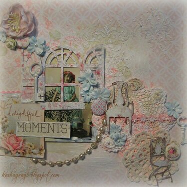 DELIGHTFUL MOMENTS ~Scraps of Elegance~ Simply Shabby Chic September