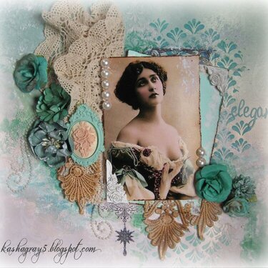 ELEGANT ~Scraps of Elegance~ November Kit &quot;Thankful&quot;