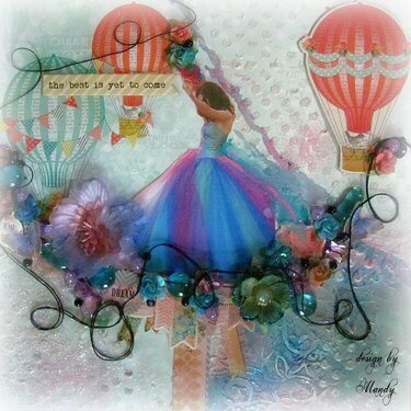 FLY ~Scraps of Elegance~ DT Project-June Kit-&quot;Whimsy&quot;