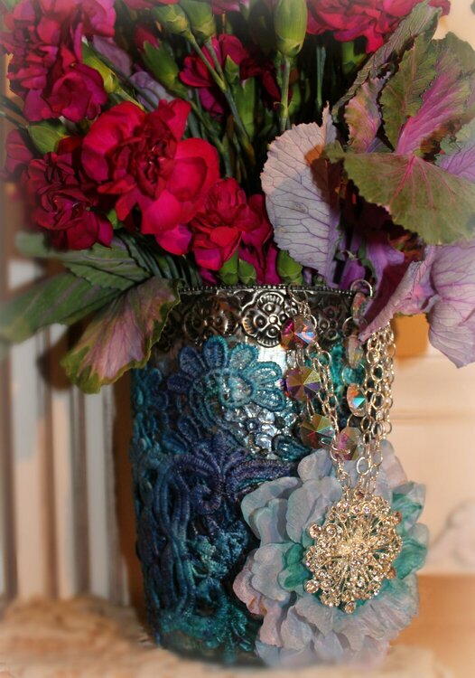 ~TRESORS DE LUXE~ DT Project -Altered Vase