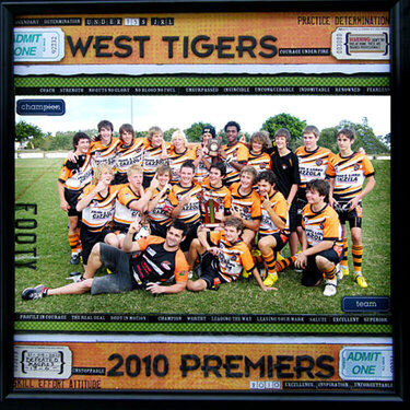 West Tigers - 2010 Premiers
