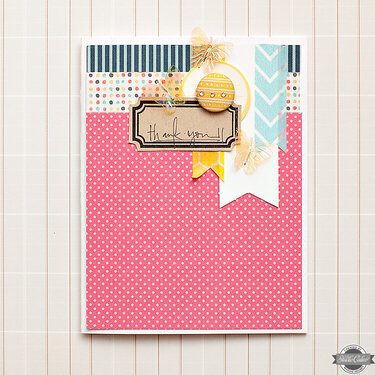 Thank You Card {Studio Calico August Kit}