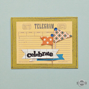 Celebrate Card {Studio Calico July Kit}