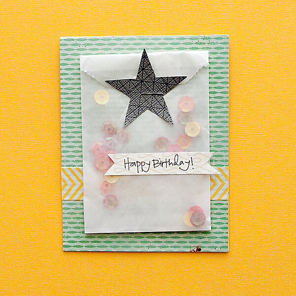 Happy Birthday Card {Studio Calico April Kit}